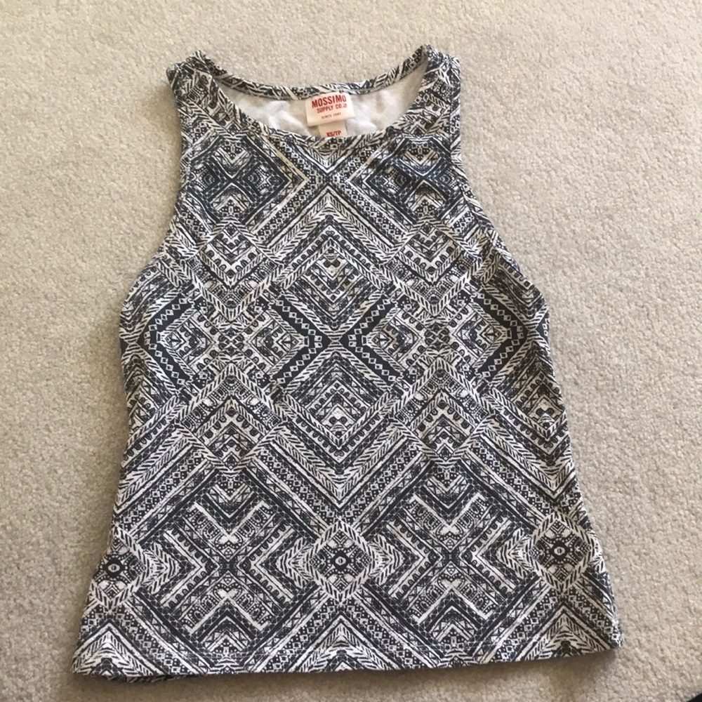 Patterned crop top